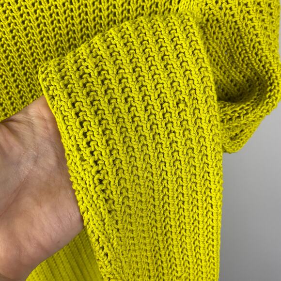 NEW Ann Taylor LOFT yellow knit sweater - Picture 6 of 7